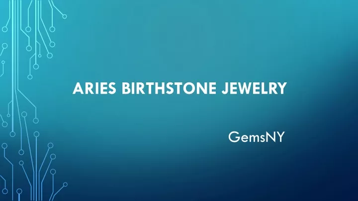 aries birthstone jewelry