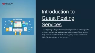 Why Your Business Needs Guest Posting Services