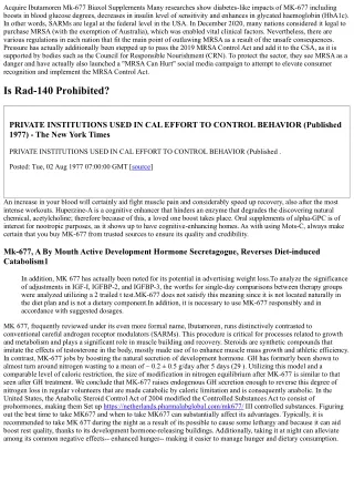 Mk 677 Dose: Exactly How & When To Take It & Finest Cycle Size
