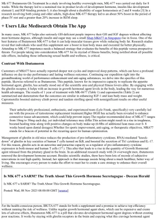 mk 677 ibutamoren gh treatment in a study