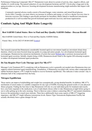 Mk-677, An Orally Energetic Growth Hormone Secretagogue, Reverses Diet-induced C