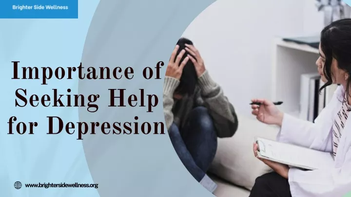 importance of seeking help for depression