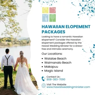 Hawaiian Elopement Packages