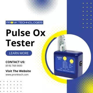 Pulse Ox Tester