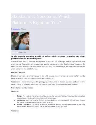 Skokka.in vs Yoooo.me: Which Platform is Right for You?