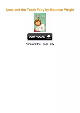 Anna and the Tooth Fairy by Maureen Wright