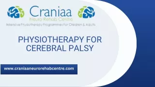 Optimizing Mobility with Cerebral Palsy Physiotherapy