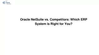 oracle netsuite vs competitors which erp system