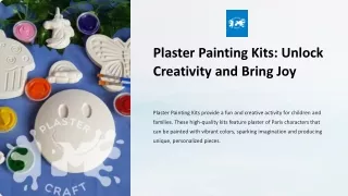 Explore Creative Plaster Painting Kits - PM Plaster Craft