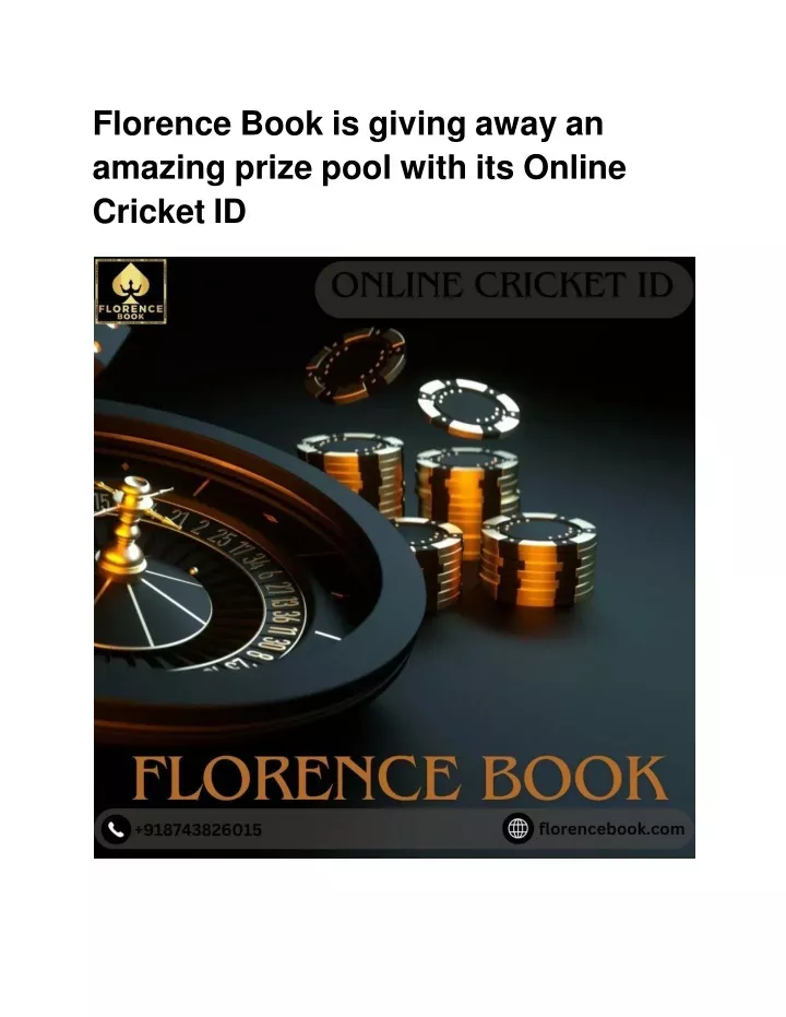 florence book is giving away an amazing prize