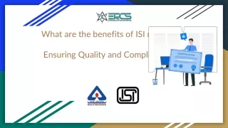 What are the benefits of ISI mark