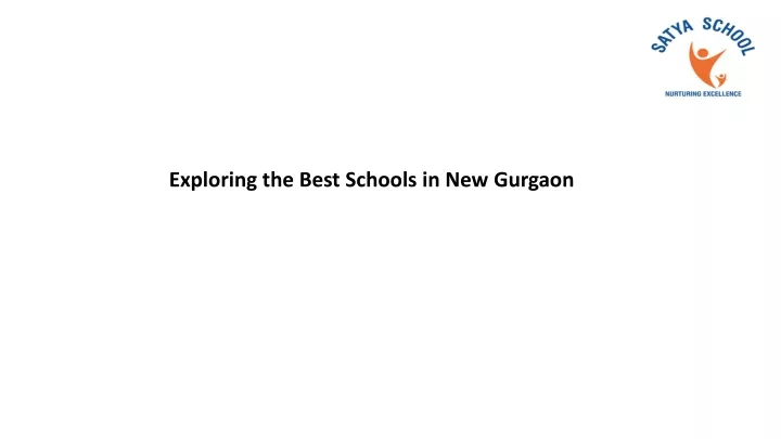 exploring the best schools in new gurgaon