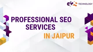 Professional SEO Services in Jaipur: Elevate Your Digital Presence