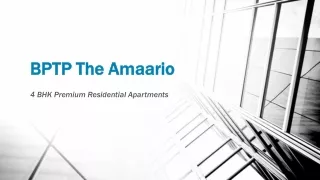 Bptp The Amaario