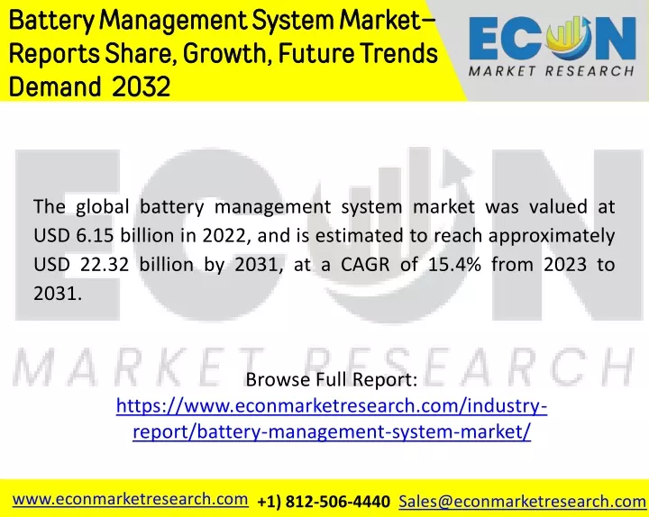 battery management system market reports share