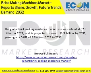 Brick Making Machines Market