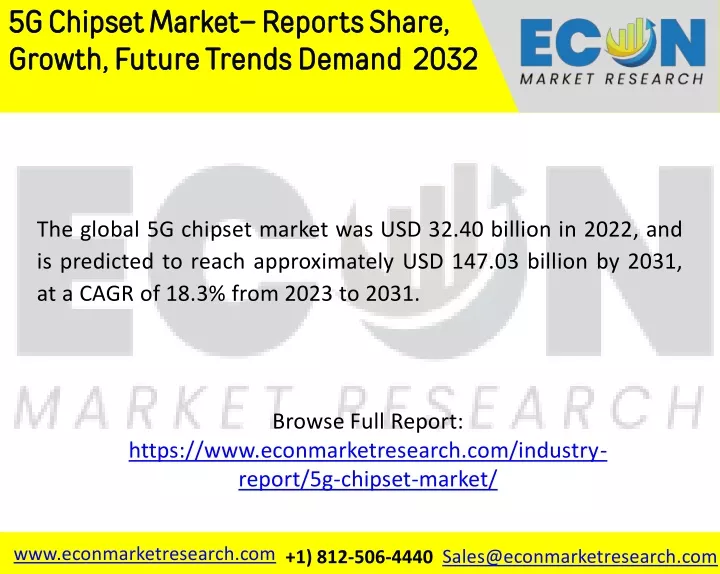 5g chipset market reports share growth future