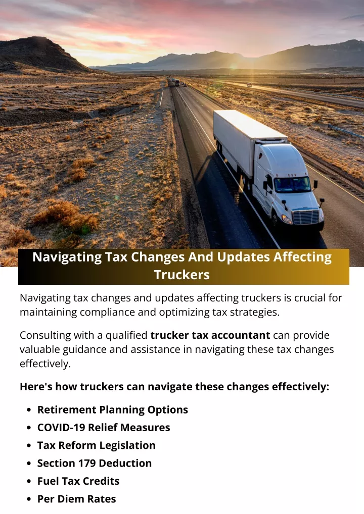 navigating tax changes and updates affecting