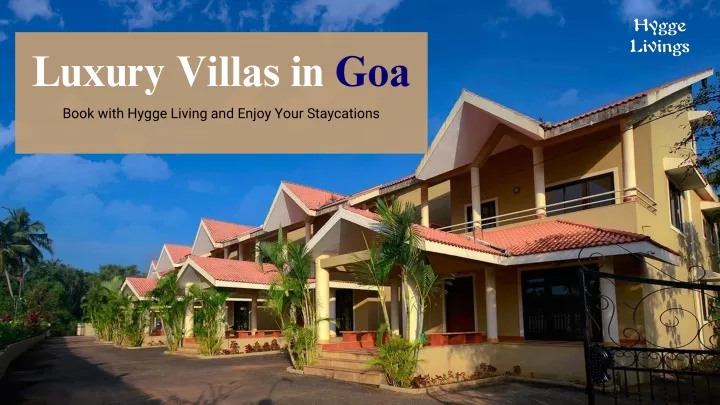 luxury villas in goa