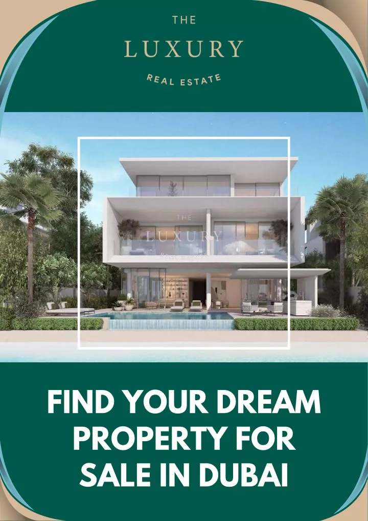 find your dream property for sale in dubai