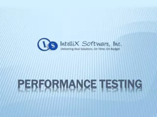 Performance Testing