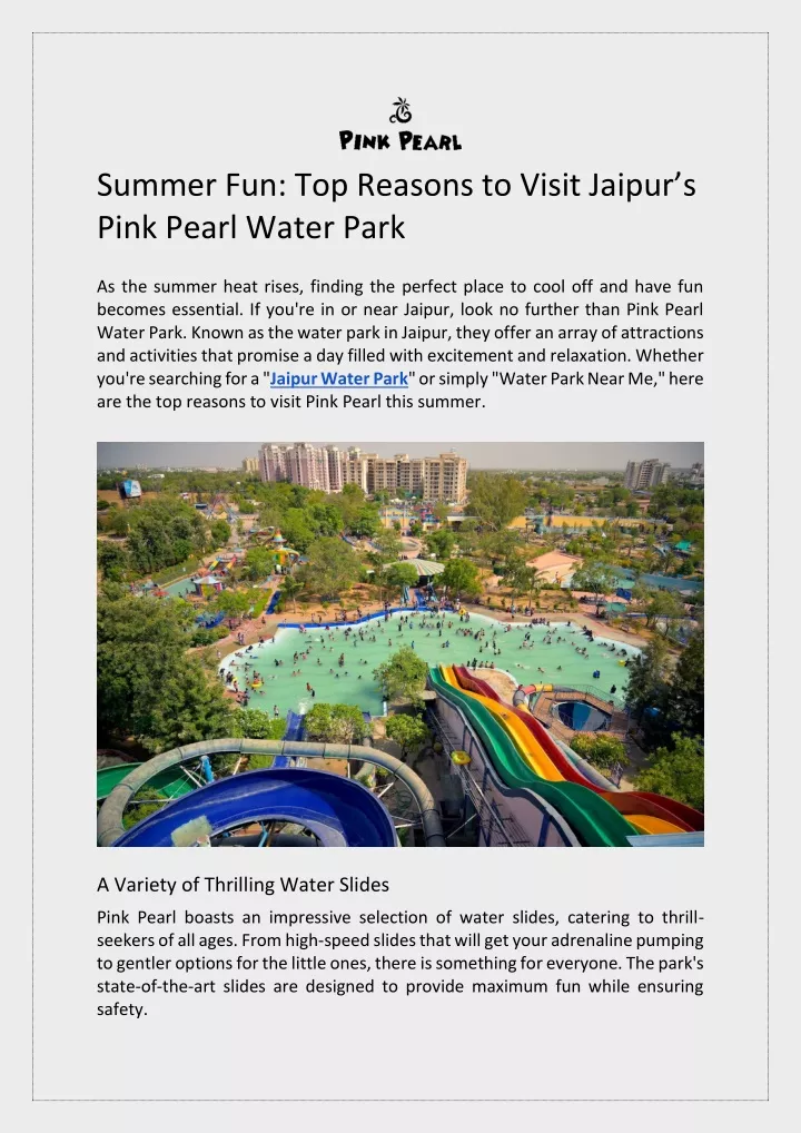 summer fun top reasons to visit jaipur s pink