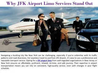 Why JFK Airport Limo Services Stand Out