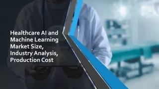healthcare ai and machine learning market size industry analysis production cost