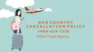 sun country cancellation policy