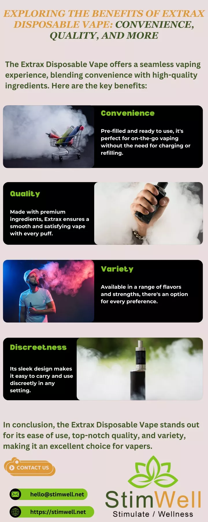 exploring the benefits of extrax disposable vape