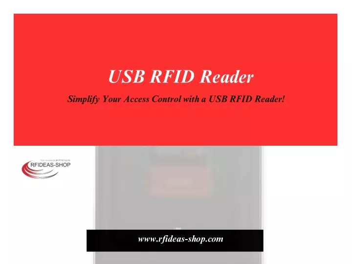 usb rfid reader