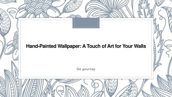 hand painted wallpaper a touch of art for your