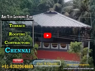 Terrace Roofing Contractors Chennai