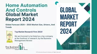 Home Automation And Controls Market Outlook, Scope And Overview 2024-2033