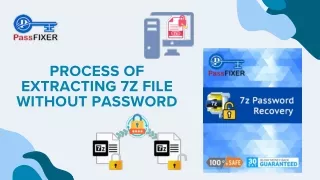 process of extracting 7z file without password