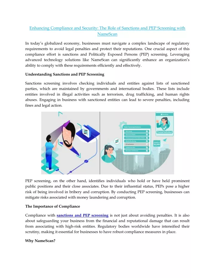 enhancing compliance and security the role