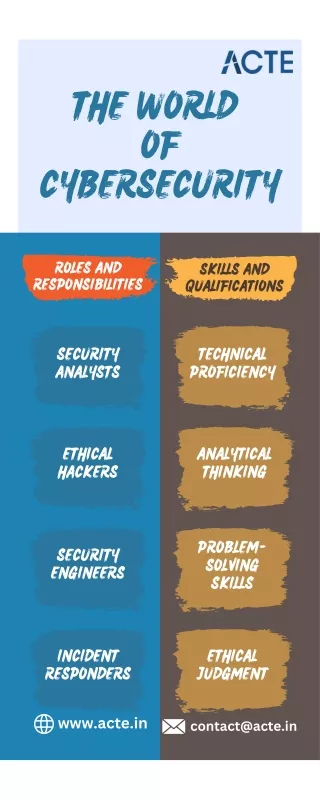 the world of cybersecurity