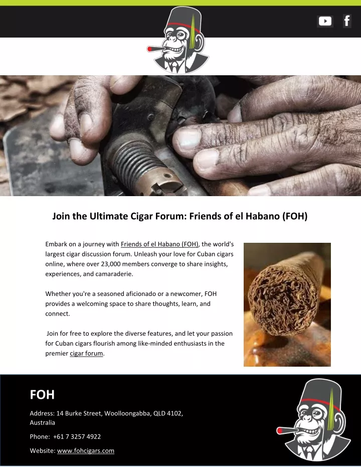 join the ultimate cigar forum friends