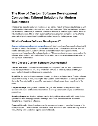 The Rise of Custom Software Development Companies_ Tailored Solutions for Modern Businesses (3)