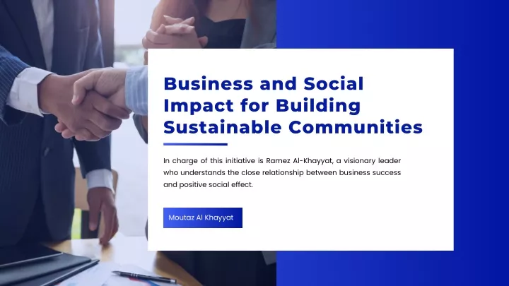 business and social impact for building