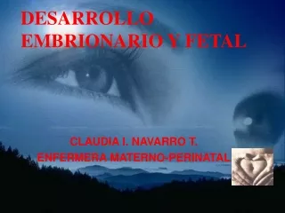 desarrollo embrionario y fetal
