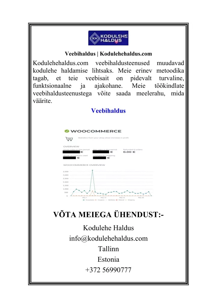 veebihaldus kodulehehaldus com kodulehehaldus