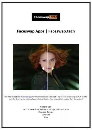 Faceswap Apps | Faceswap.tech