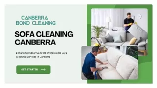 Canberra Sofa Cleaning Experts – Deep Clean and Renew