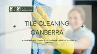 Top-Rated Tile Cleaning Services in Canberra: Impeccable Results Every Time.