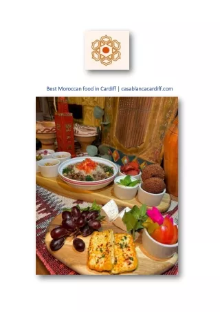 Best Moroccan food in Cardiff | casablancacardiff.com