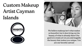Custom Makeup Artist Cayman Islands