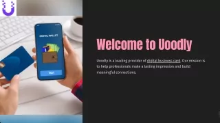 Seamless Networking: The Advantages of Uoodly's Digital Business Card