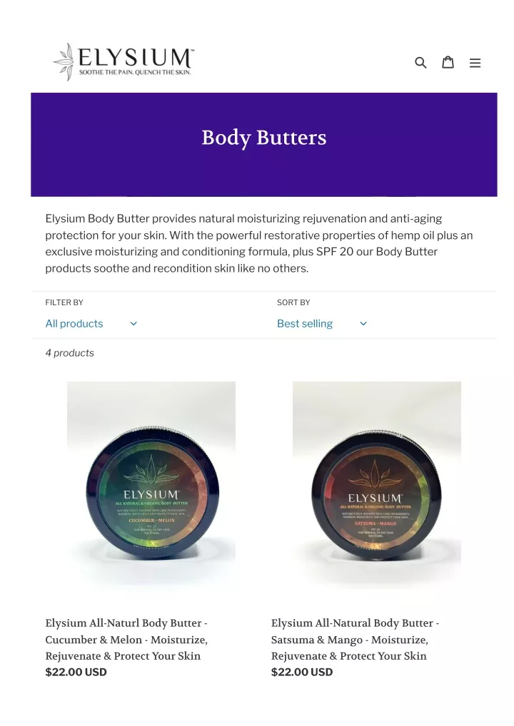 body butters