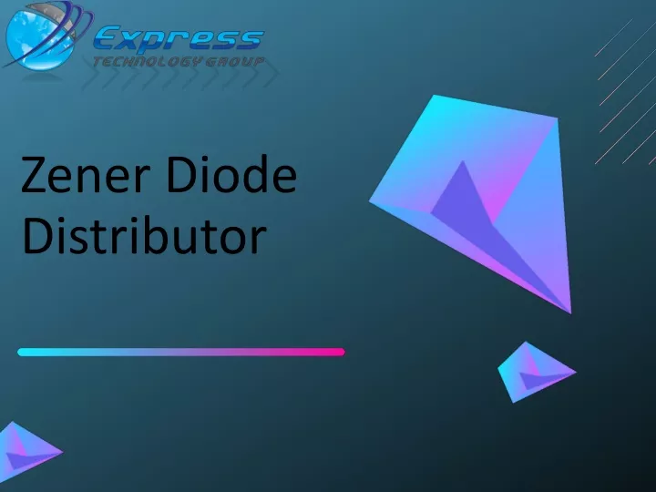 zener diode distributor